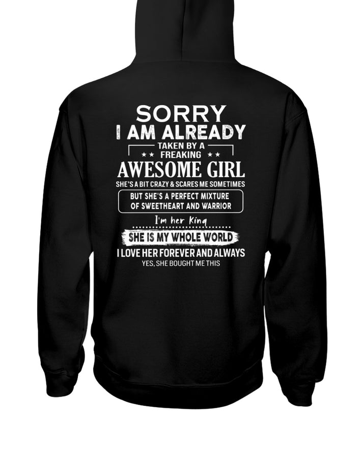 Awesome girl - Perfect gift for your boyfriend, husband from wife - (SKU04-86) - HL00