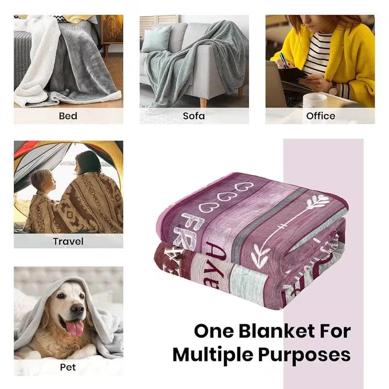 Special Gift For Your Wife Blanket - From Husband (SKU2609-148)