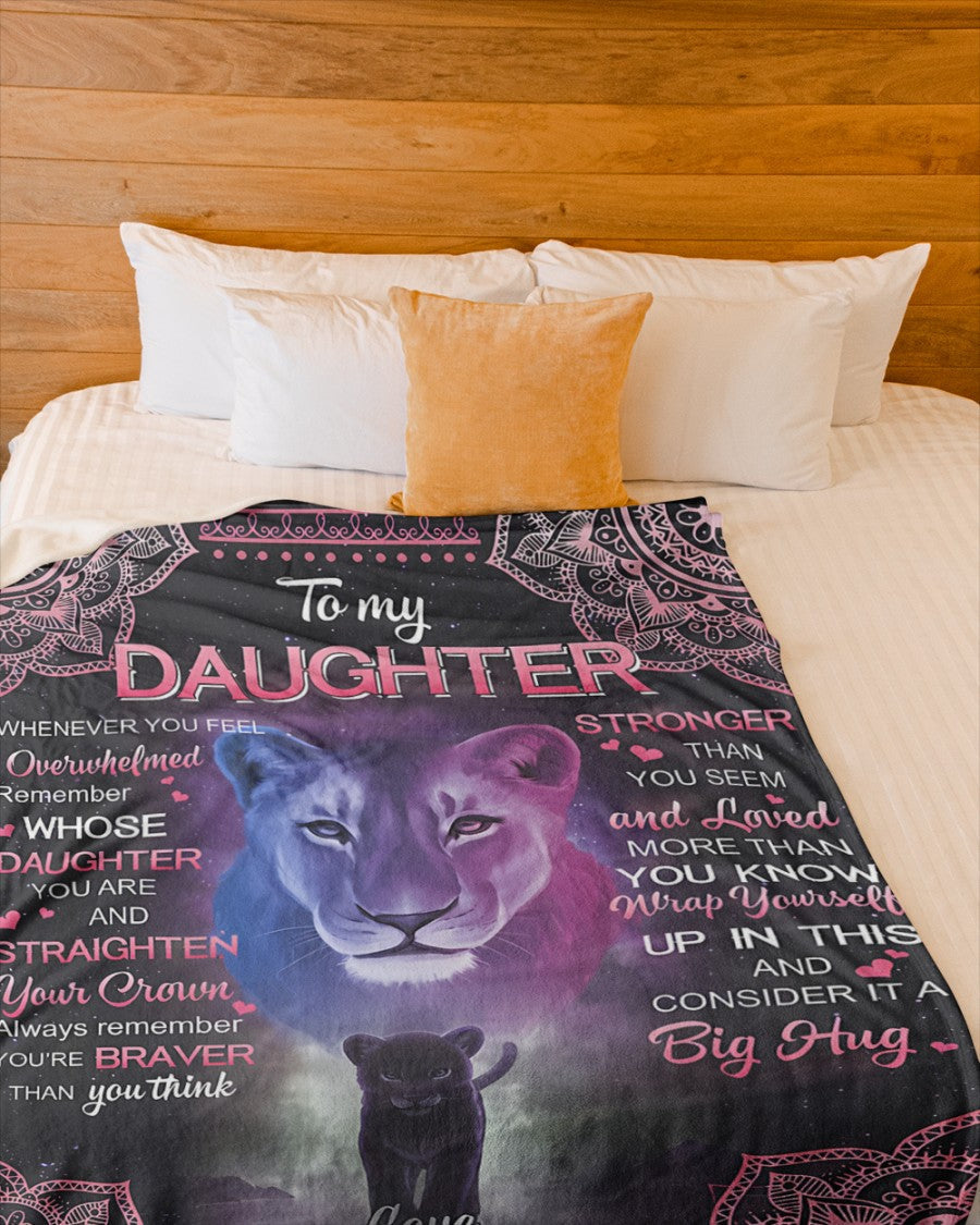 Special Gift For Your Daughter Blanket - From Mom (SKUB11-04) FULL