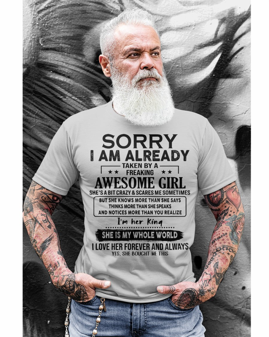 Awesome Girl - Special gift for your boyfriend from wife - HL00 (SKU.AT16)