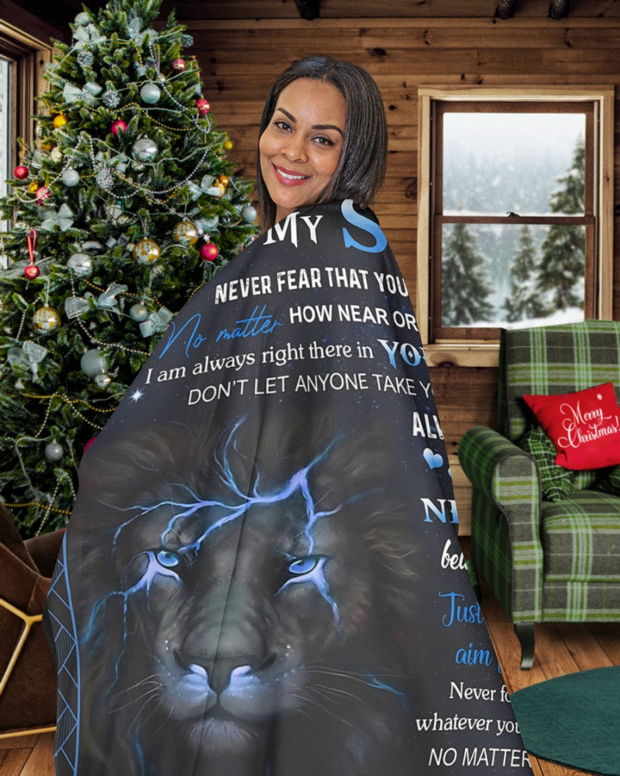 Special Gift For Your Son Blanket - From Mom (SKUB09-138)