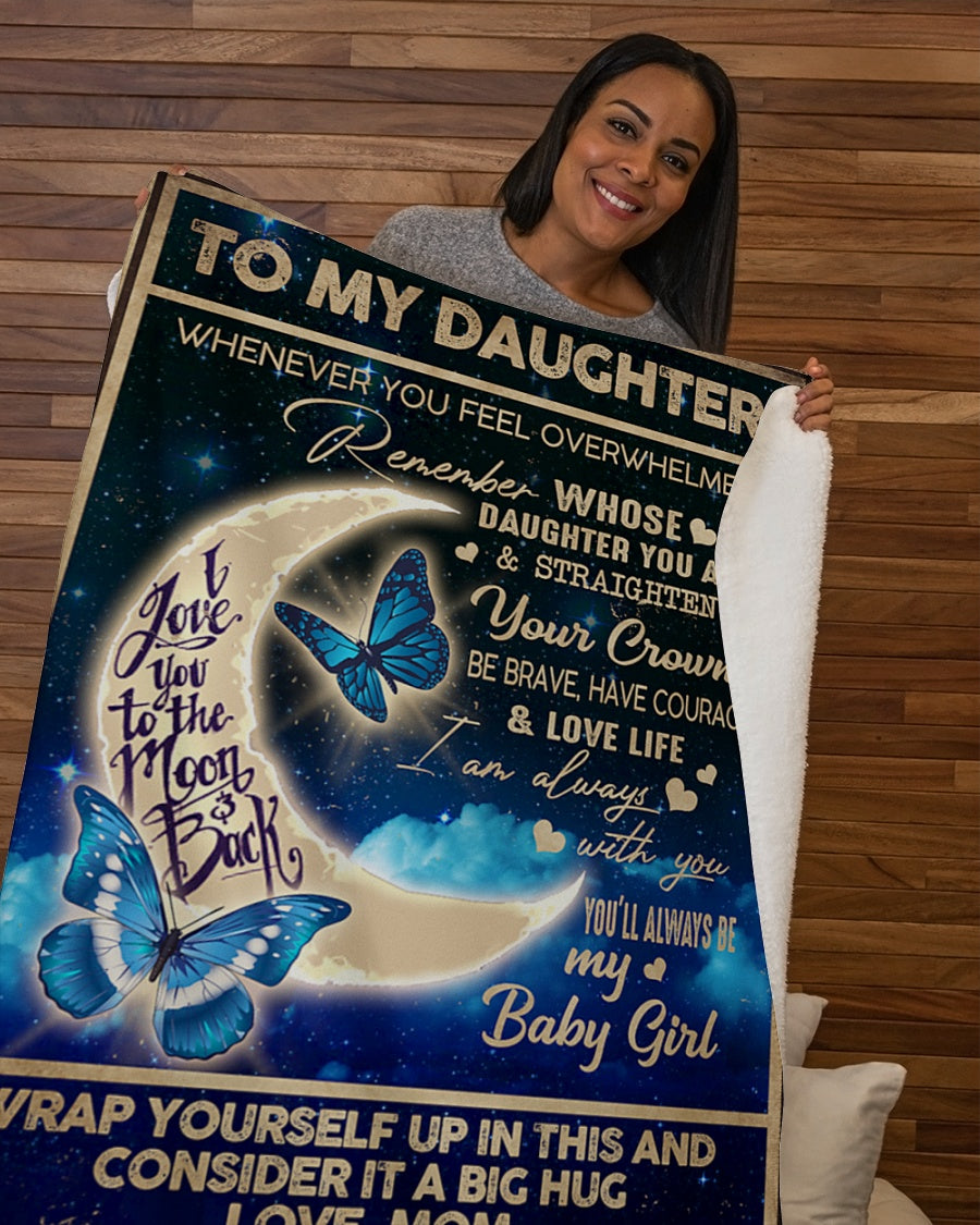 Special gift for Daughter - from Mom Blanket
