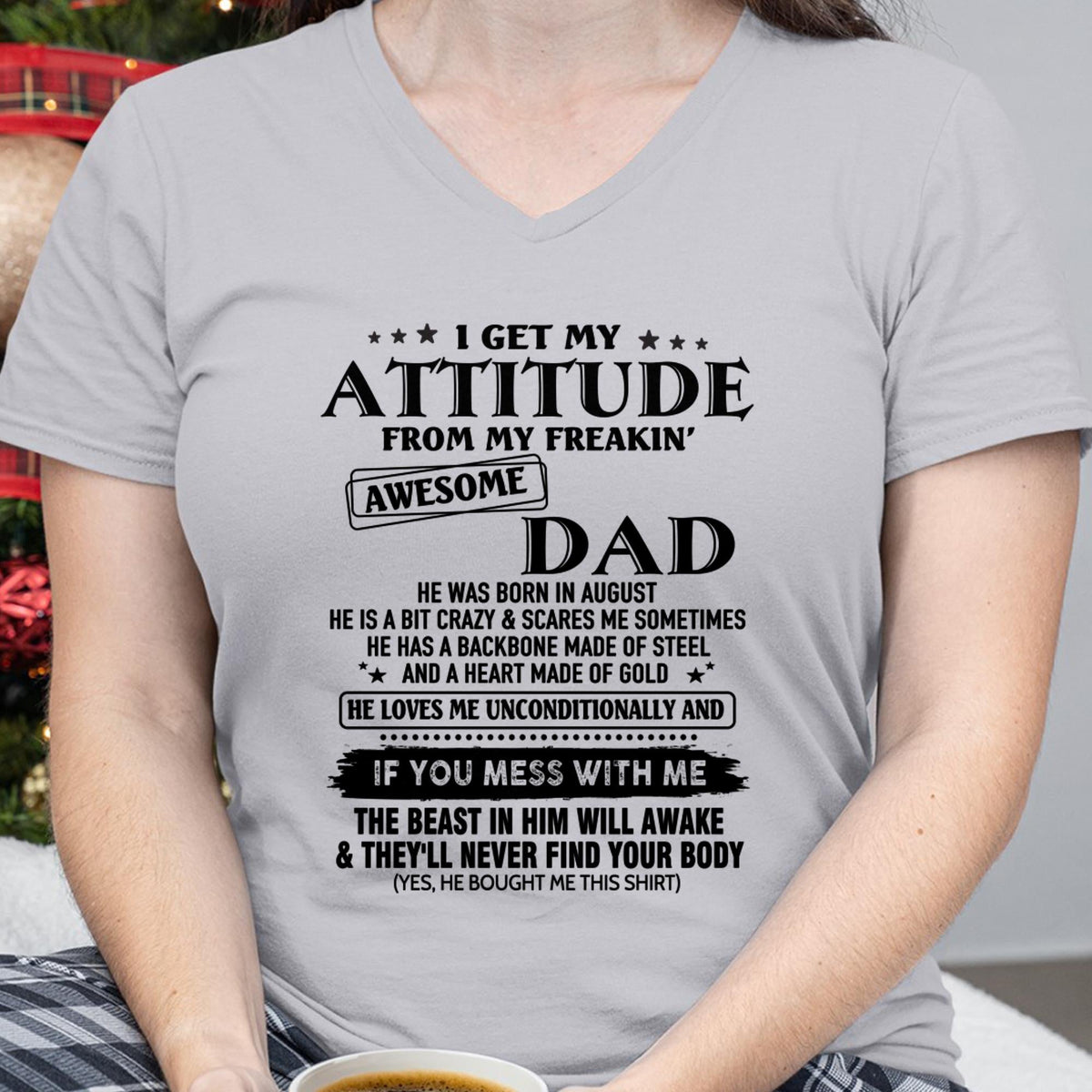 August - Gift For Son and Daughter From Dad - HL08 - (SKU-TDADC-08)