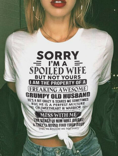 Grumpy Old Husband - Perfect gift for your Wife From Husband - HL00 (SKU04-08)