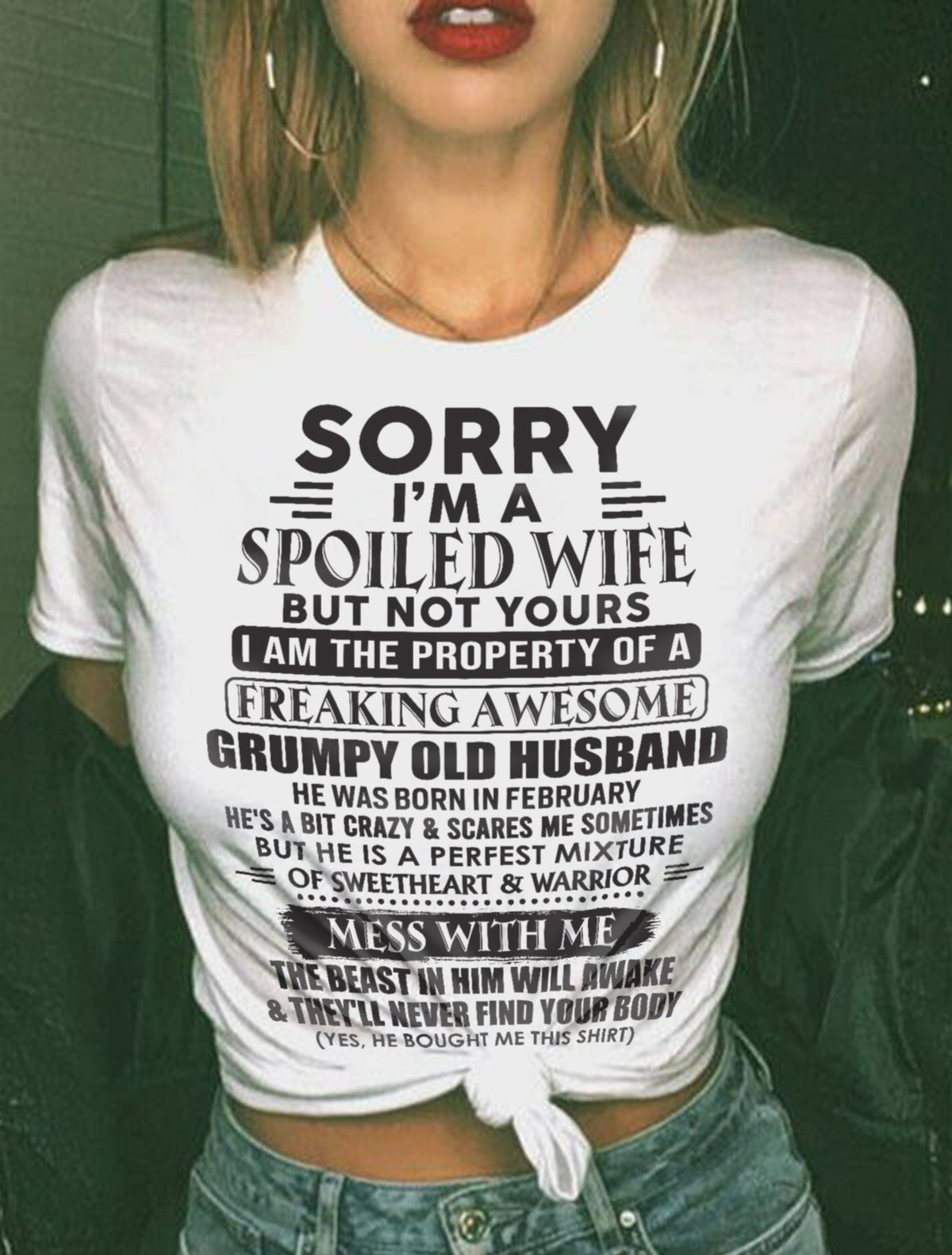 Grumpy Old Husband - Perfect gift for your Wife - HL02 (SKU04-08)