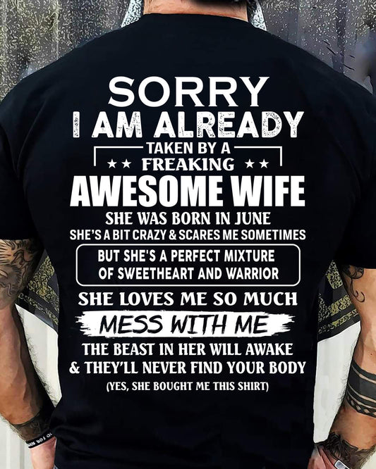 Wife June - Perfect gift for your husband - HL06 (SKU68-86-06)