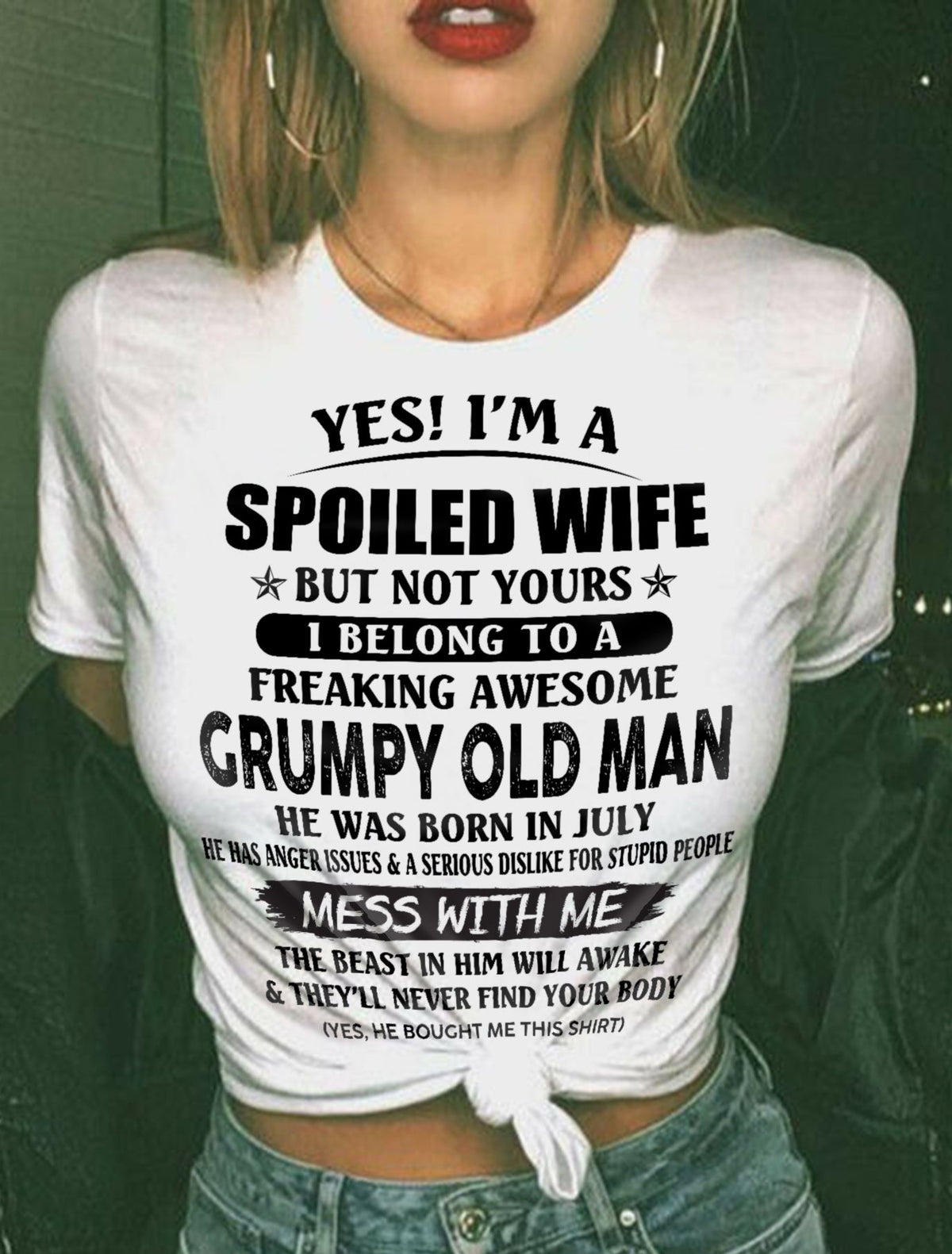 Grumpy Old Man July – Perfect gift for your wife – HL07 (SKU08-63-07)