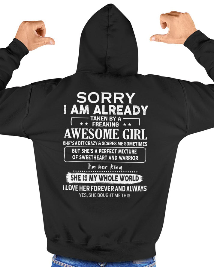 Awesome girl - Perfect gift for your boyfriend, husband from wife - (SKU04-86) - HL00