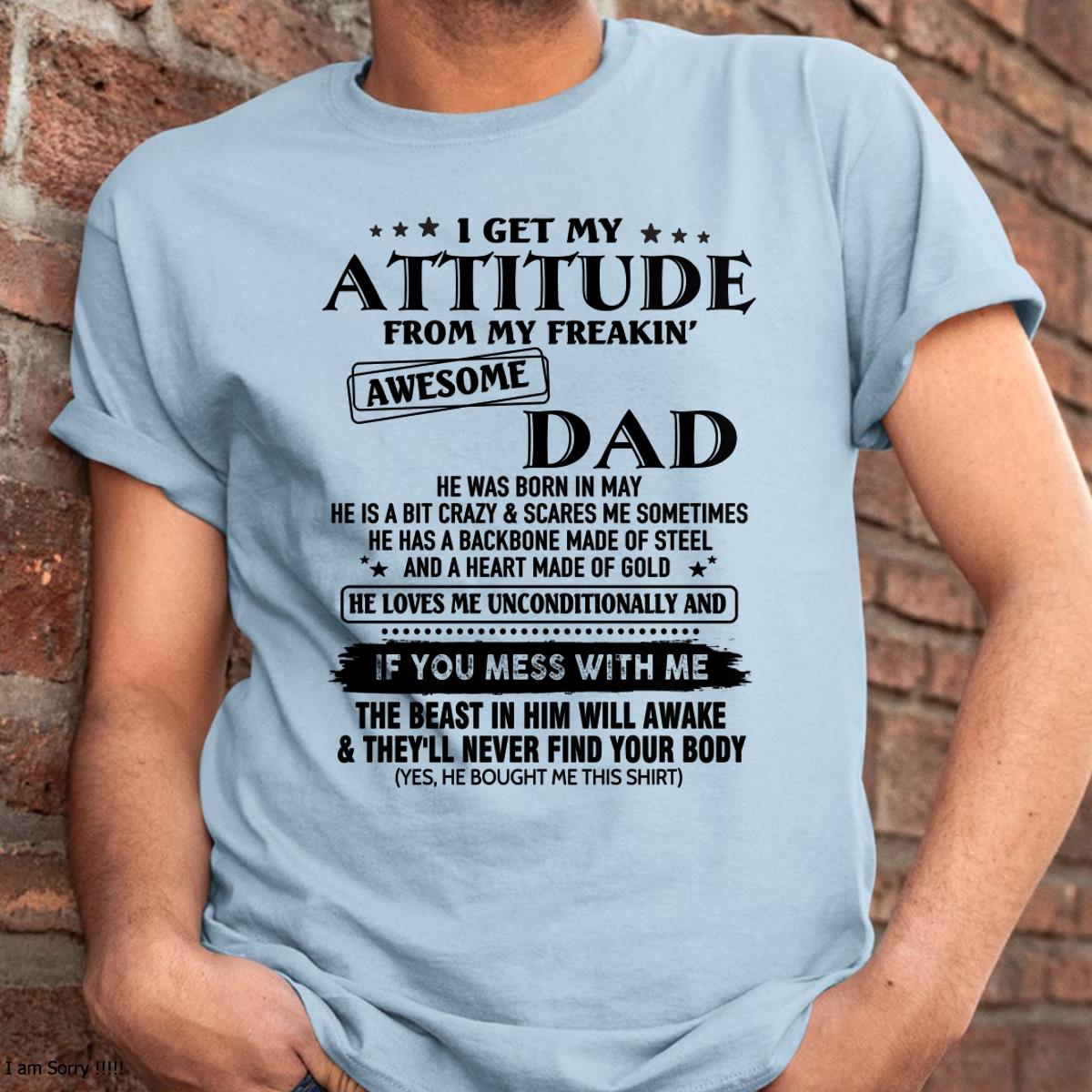 May - Gift For Son and Daughter From Dad - HL05 - (SKU-TDADC-05)