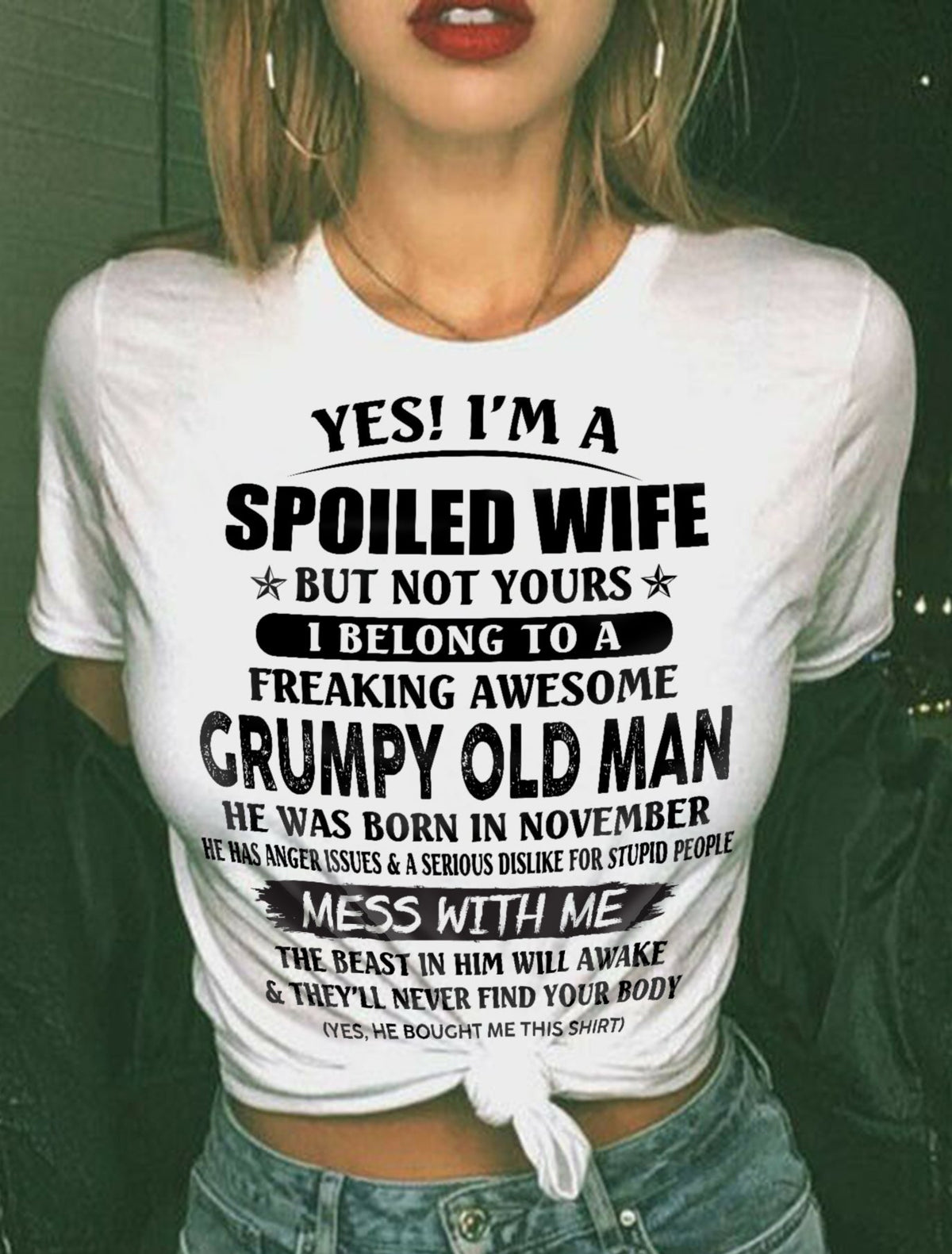 Grumpy Old Man November – Perfect gift for your wife – HL11 (SKU08-63-11)