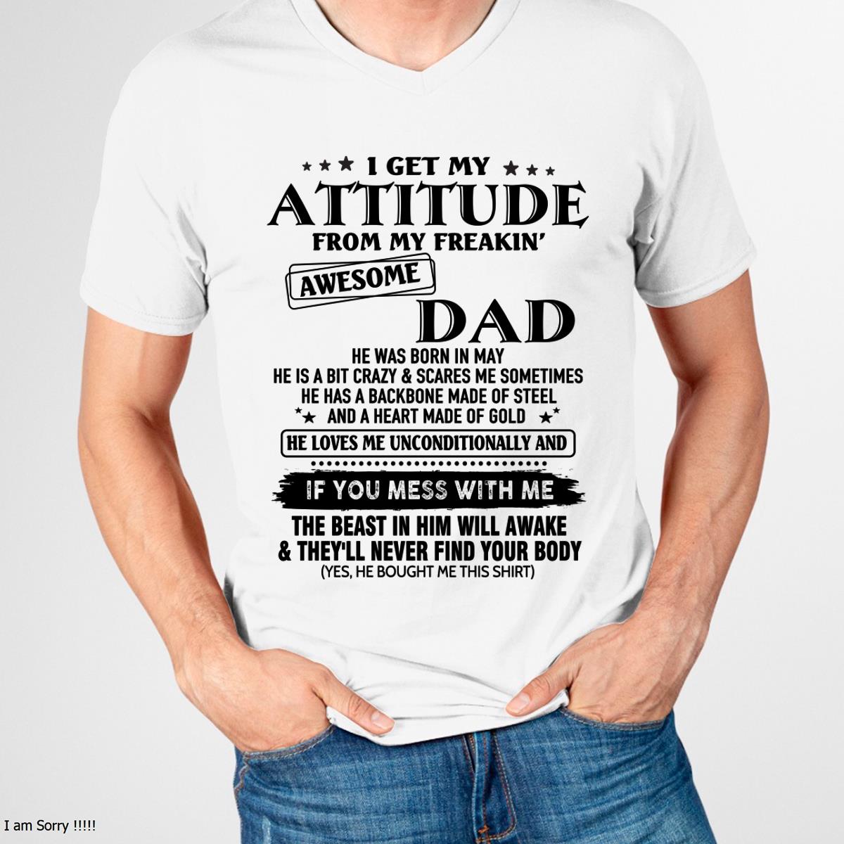 May - Gift For Son and Daughter From Dad - HL05 - (SKU-TDADC-05)