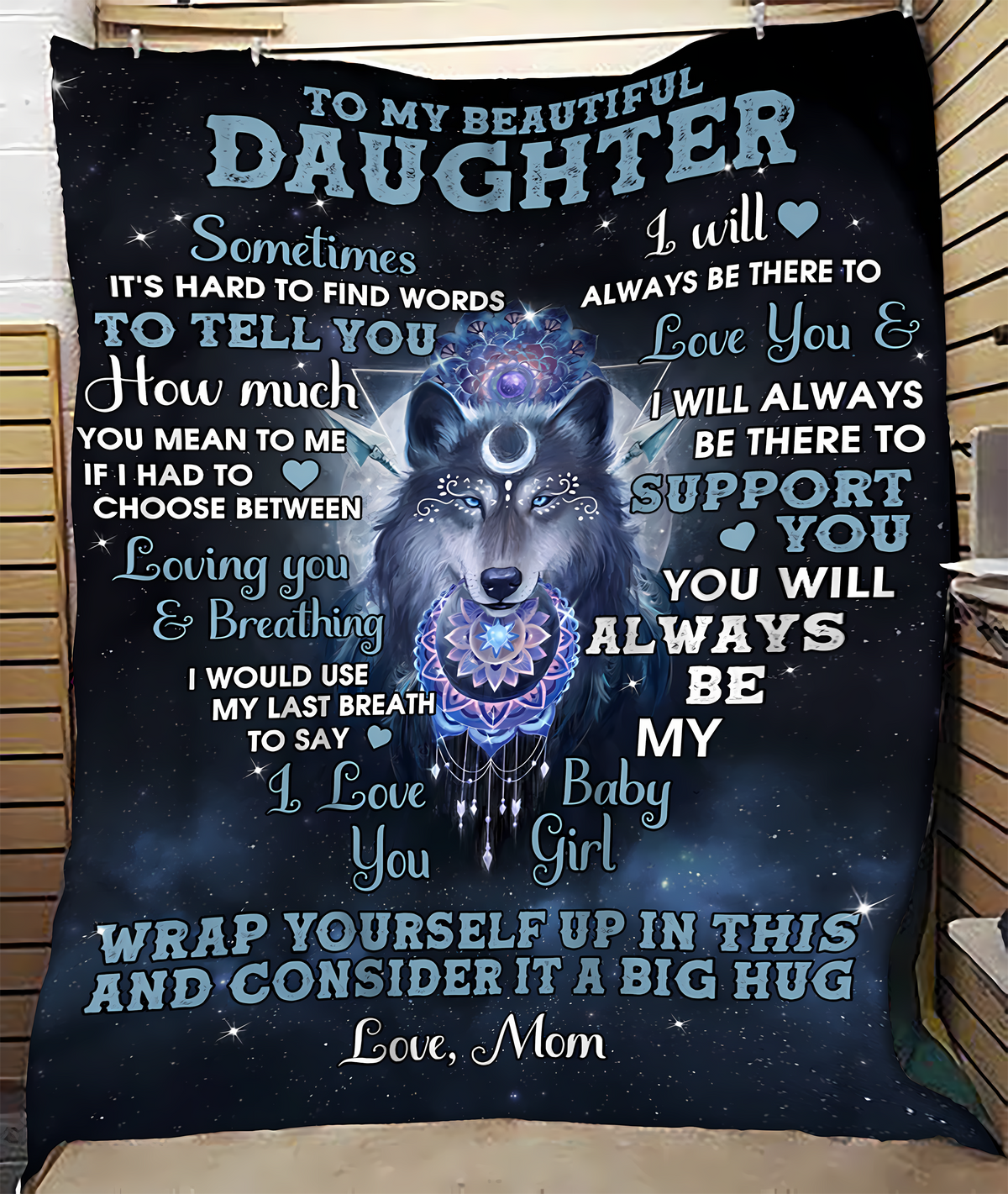 Special Gift For Your Daughter Blanket - From Mom