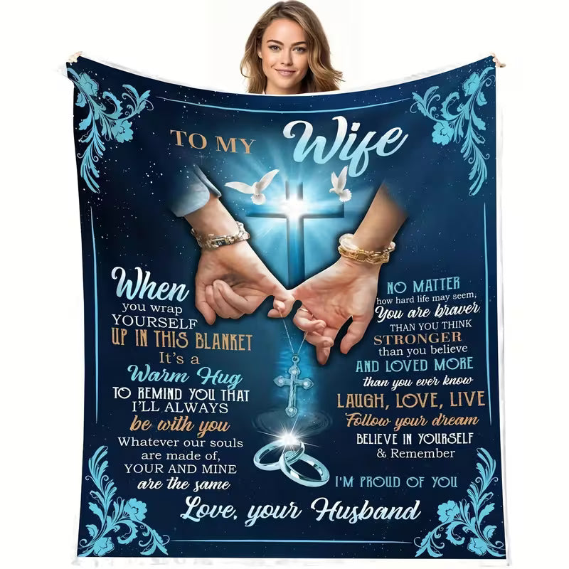 Special Gift For Your Wife Blanket - From Husband