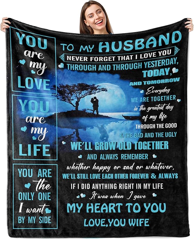 Special Gift For Your Husband Blanket - From Wife