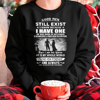 December - Good Men Still Exist - Perfect Gift For Your Girlfriend or Wife