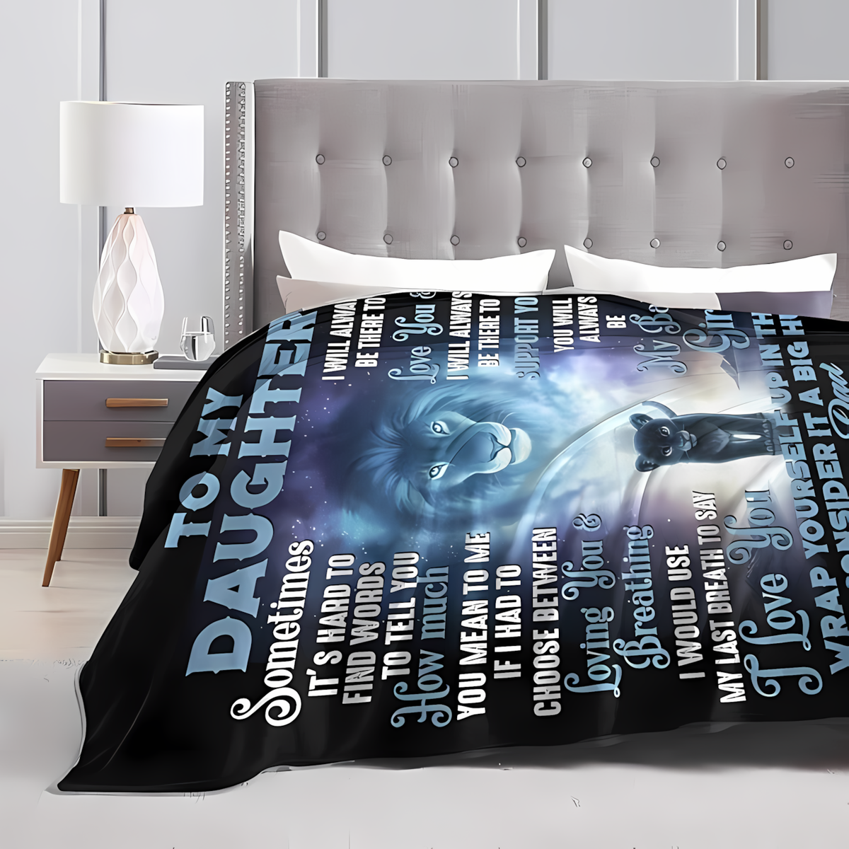 Special Gift For Your Daughter Blanket - From Dad