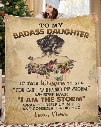 Special Gift For Your Daughter Blanket - From Mom
