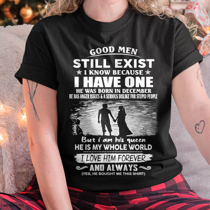 December - Good Men Still Exist - Perfect Gift For Your Girlfriend or Wife