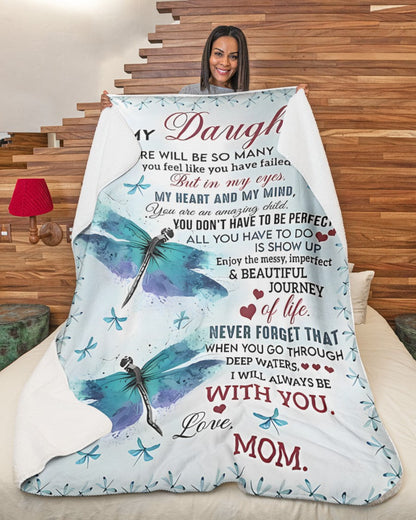 BLANKET FOR DAUGHTER FROM MOM – COMFORT & WARMTH GIFT