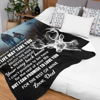 Special Gift For Your Son Blanket - From Dad
