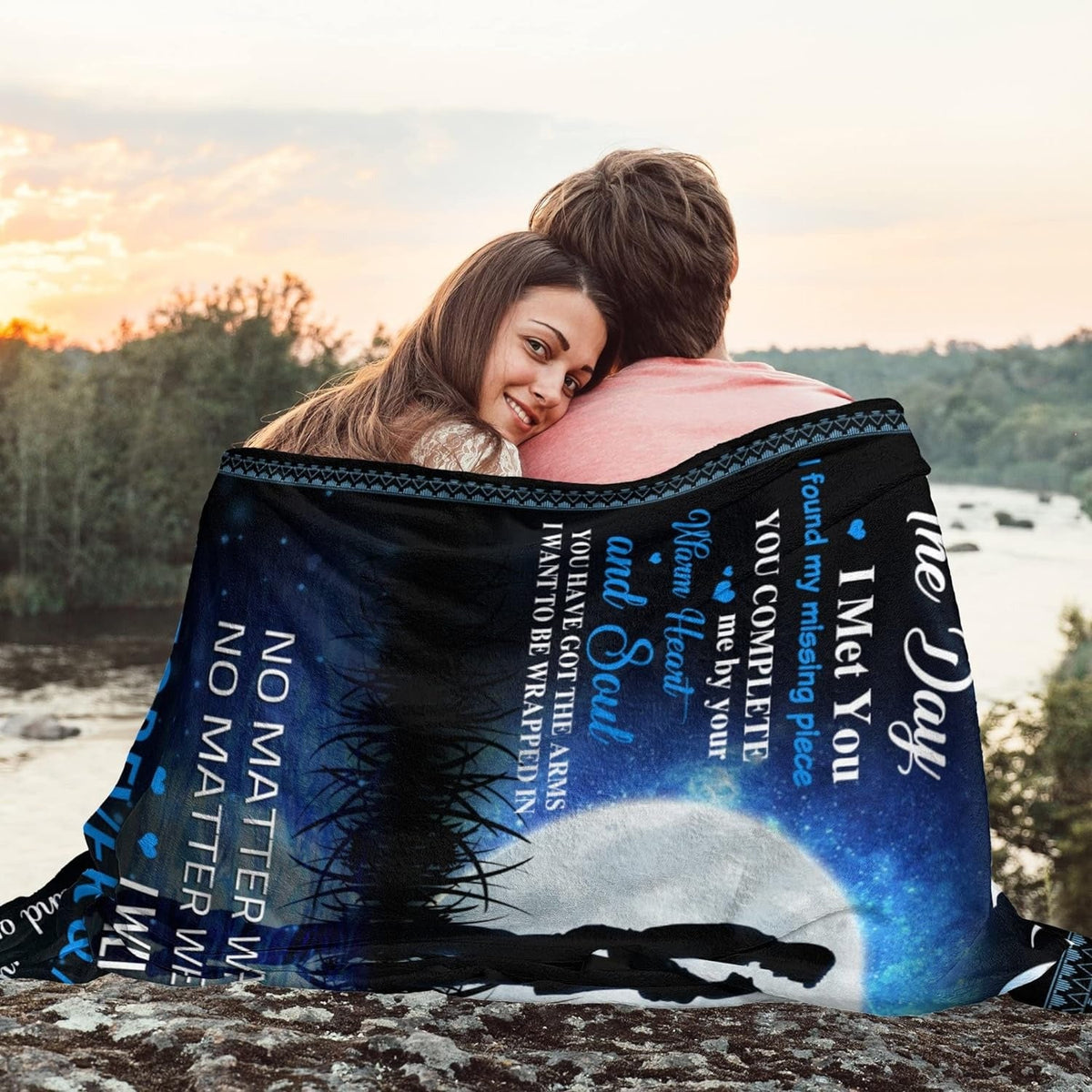 BLANKET FOR WIFE FROM HUSBAND – COMFORT & WARMTH GIFT (SKUB12-92)