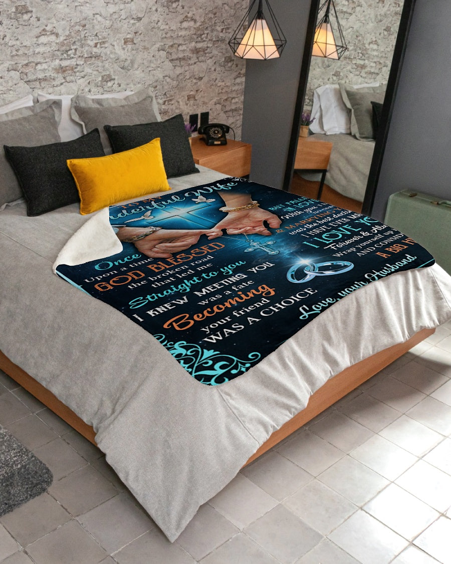 Special Gift For Your Wife Blanket - From Husband