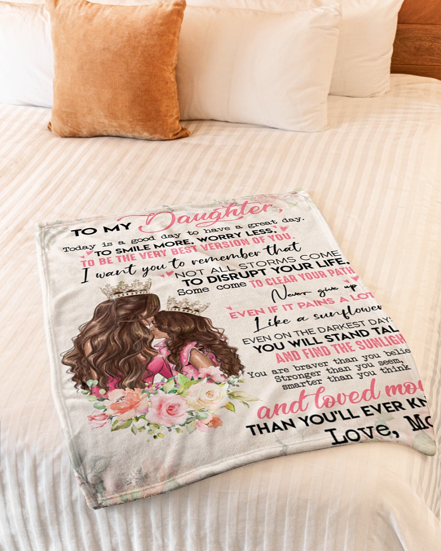 Special blanket for Daughter - From Mom blanket (SKUB06-120)