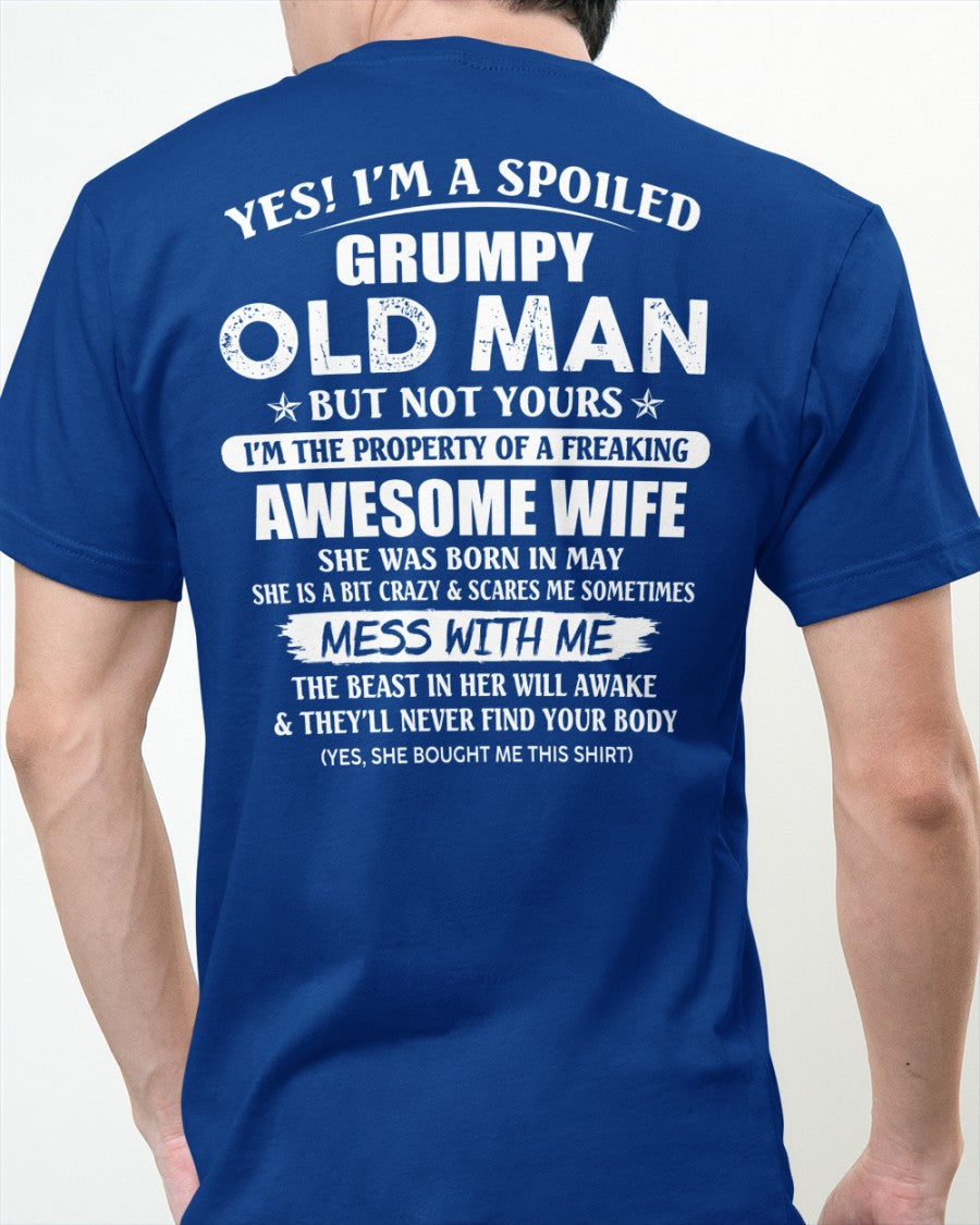 Funny T-Shirt for Husband – Gift For Husband Tshirt – Funny Husband Quote Shirt, Birthday Anniversary Gift Idea for Huband - Gift for your husband - HL05 (SKU06-68-05)