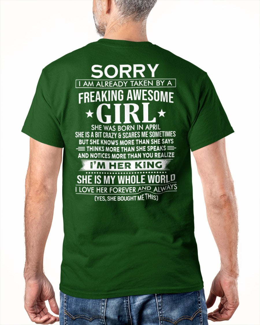 (Apr) Awesome Girl - Special gift for your boyfriend, husband - HL04 (SKU.US.02)