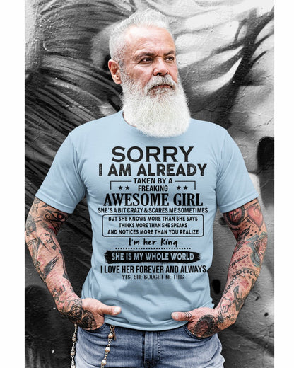 Awesome Girl - Special gift for your boyfriend from wife - HL00 (SKU.AT16)