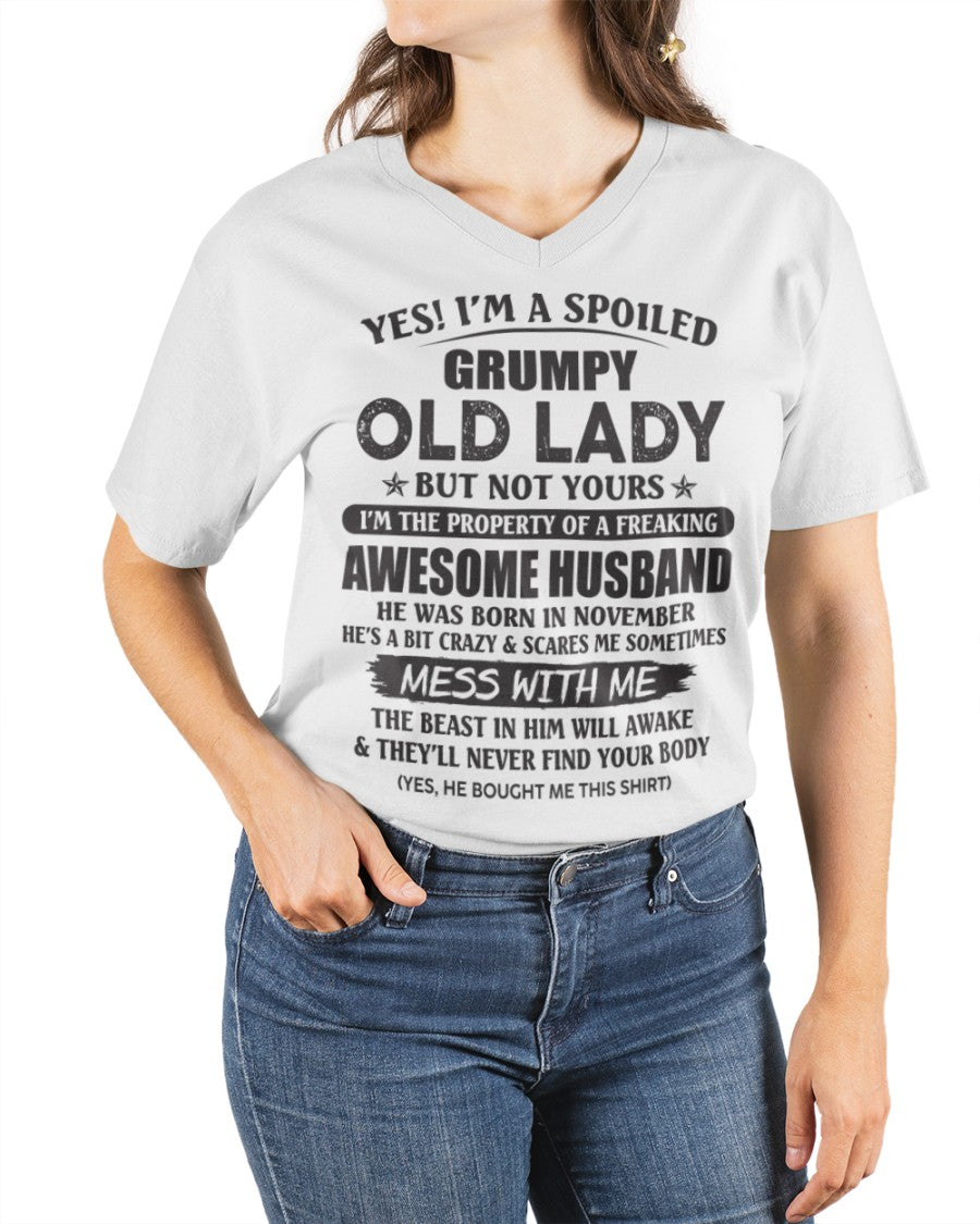 Awesome husband November – Perfect gift for your wife – HL11 (SKU07-86-11)