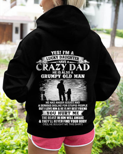 Gift For Daughter Tshirt - Funny T-shirts For Daughters - Special gift for your daughter from Dad - HL00 (SKU2604-47-00)