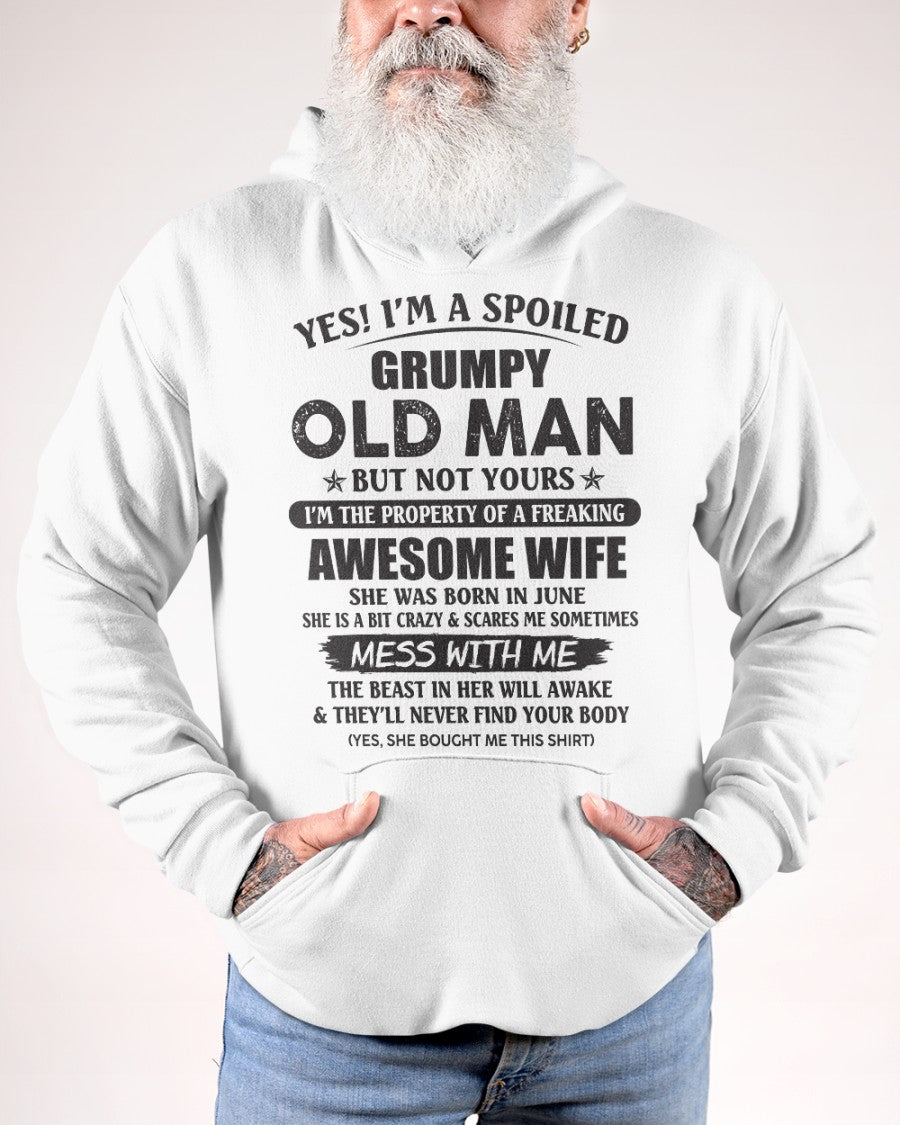 Awesome wife June - Perfect gift for your husband - HL06 (SKU96-68-06)