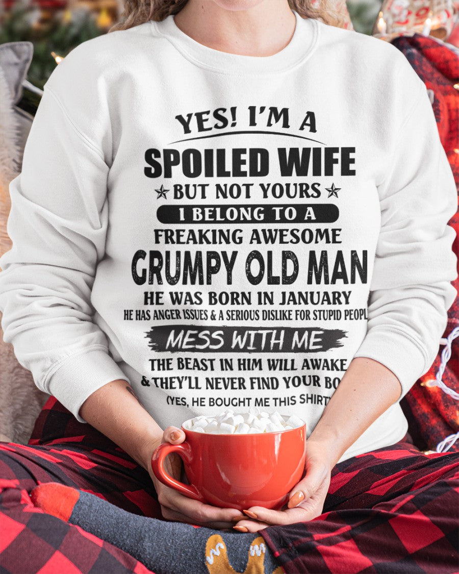 Grumpy Old Man January – Perfect gift for your wife – HL01 (SKU08-63-01)