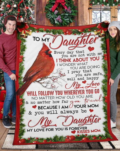 BLANKET FOR DAUGHTER FROM MOM – XMAS GIFT (SKUB-CHRISTMAS4)