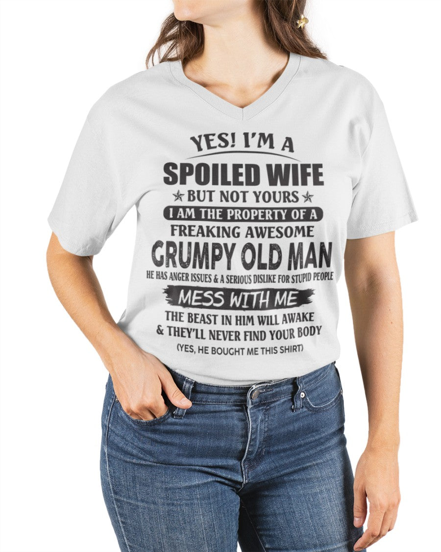 Gift For Girlfriend T-Shirt - Gift For Wife From Husband - Funny Gift T-Shirt for Girlfriend - Gift for your wife – Anniversary, Birthday & Holiday Present from Boyfriend or Husband HL00 (SKU07-16-00)