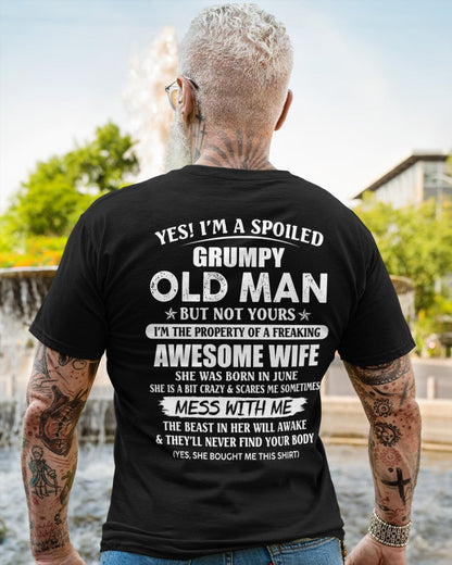 Funny T-Shirt for Husband – Gift For Husband Tshirt – Funny Husband Quote Shirt, Birthday Anniversary Gift Idea for Huband - Gift for your husband - HL06 (SKU06-68-06)