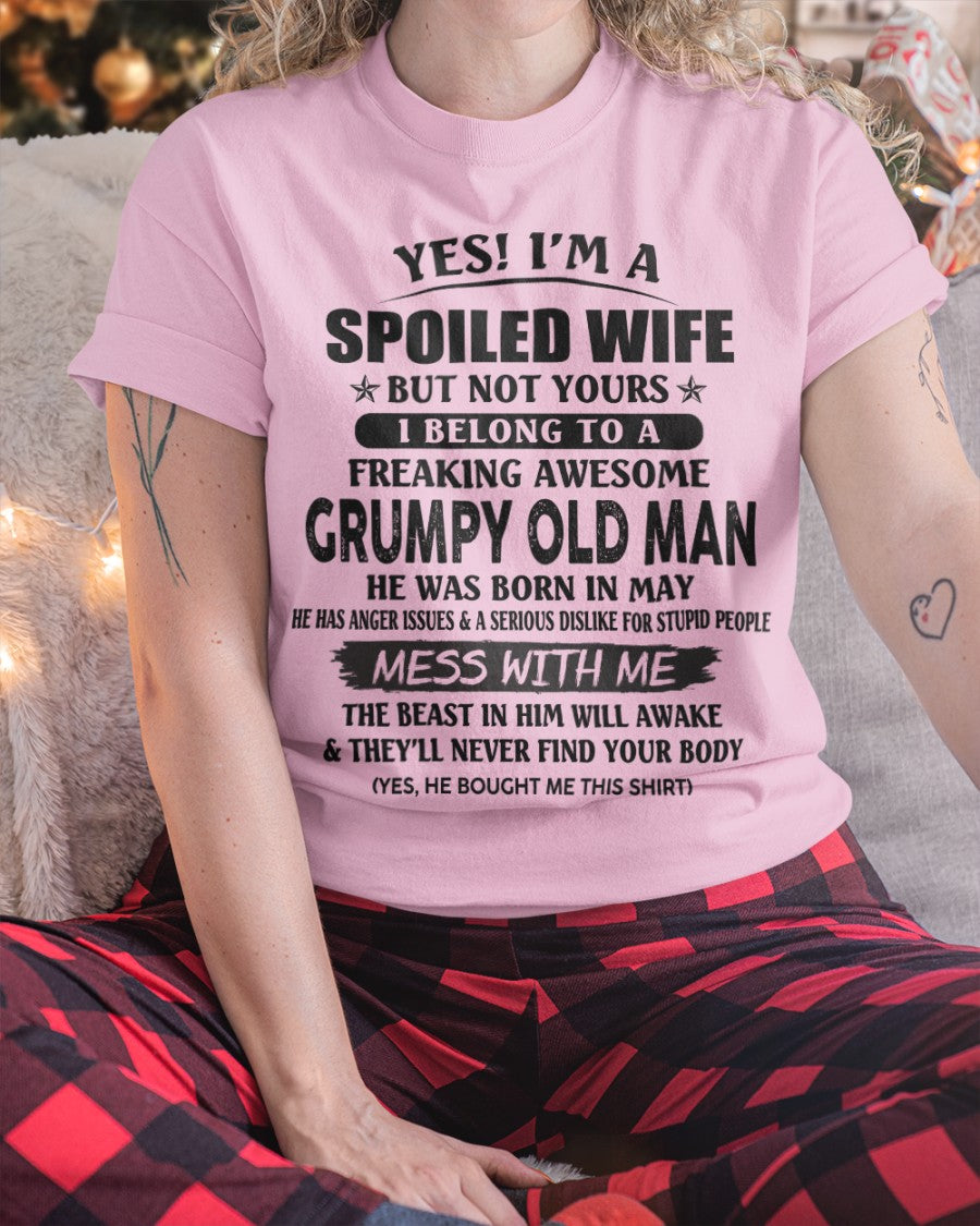 Grumpy Old Man May – Perfect gift for your wife – HL05 (SKU08-63-05)