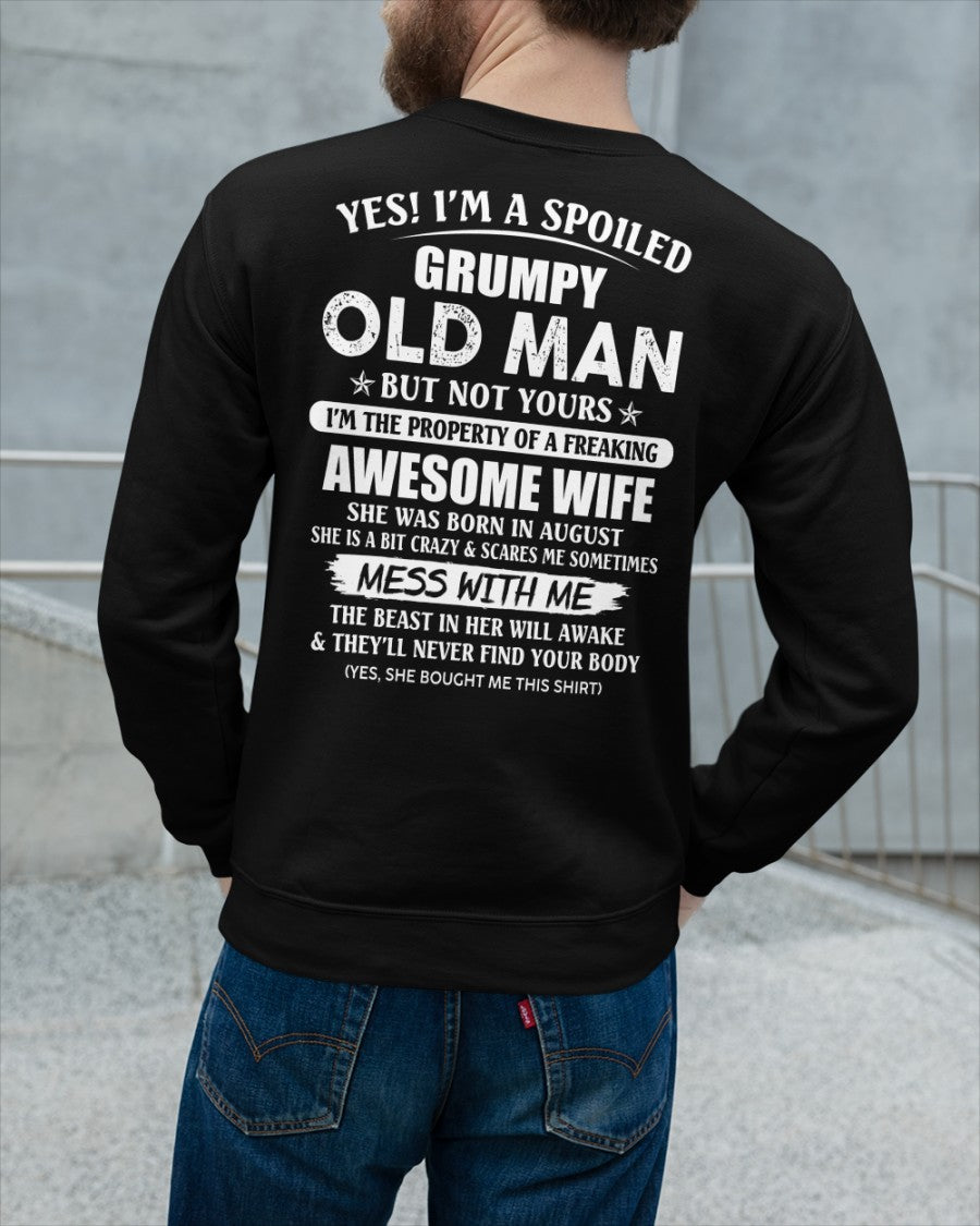 Funny T-Shirt for Husband – Gift For Husband Tshirt – Funny Husband Quote Shirt, Birthday Anniversary Gift Idea for Huband - Gift for your husband - HL08 (SKU06-68-08)