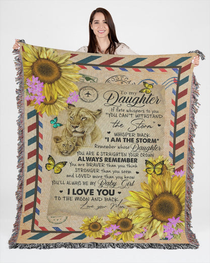 Special Gift For Your Daughter Blanket - From Mom