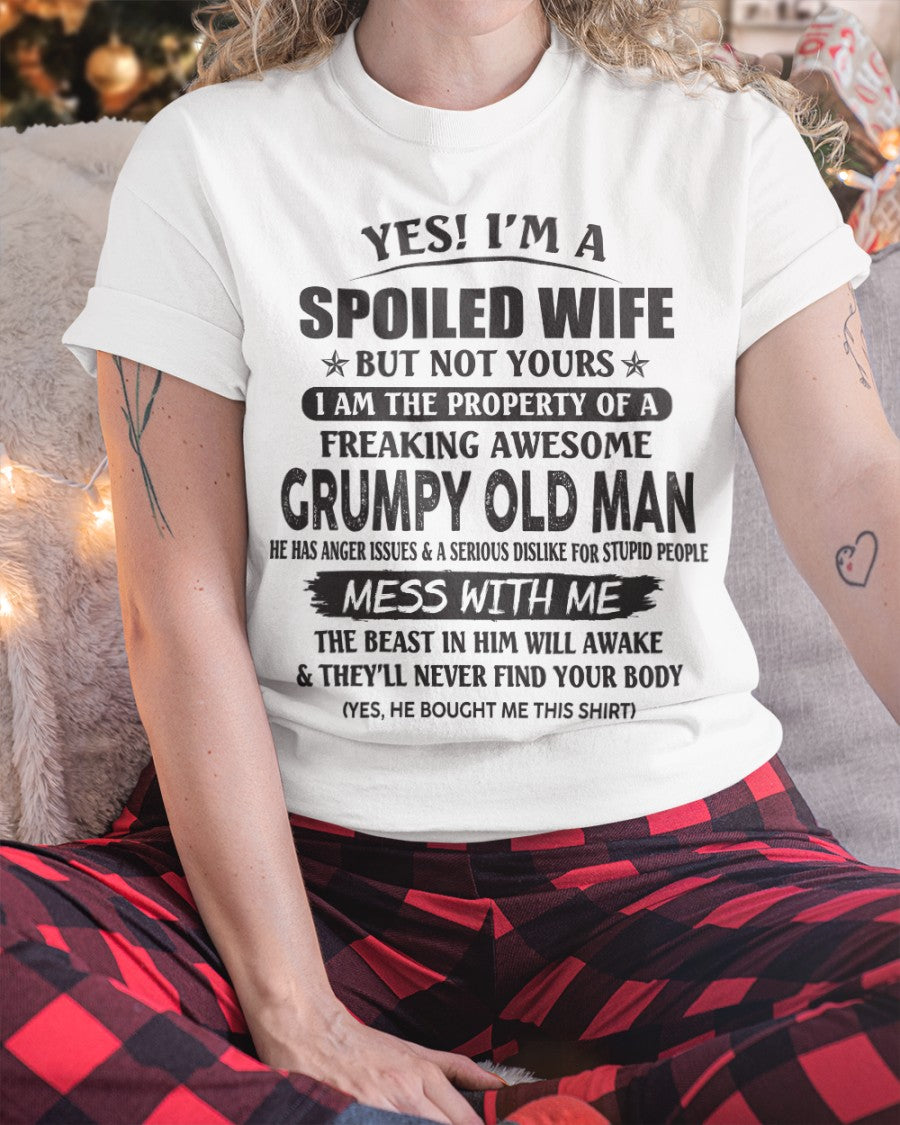 Gift For Girlfriend T-Shirt - Gift For Wife From Husband - Funny Gift T-Shirt for Girlfriend - Gift for your wife – Anniversary, Birthday & Holiday Present from Boyfriend or Husband HL00 (SKU07-16-00)
