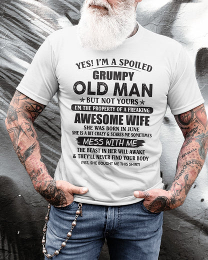 Awesome wife June - Perfect gift for your husband - HL06 (SKU96-68-06)