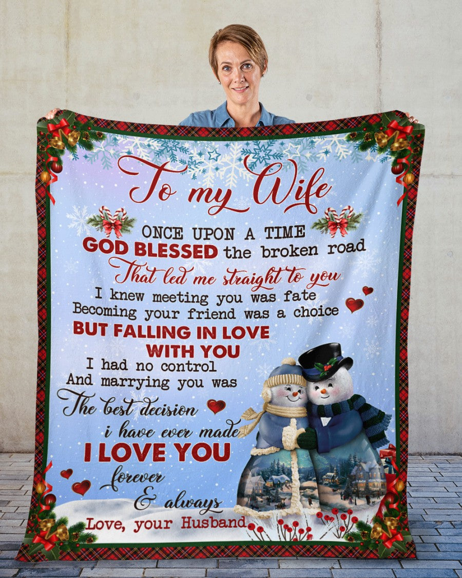 BLANKET FOR WIFE FROM HUSBAND – XMAS GIFT FULL