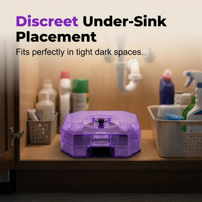 🔥Reusable Effective Roach Trap， Non-Toxic Sticky Cockroach Catcher for Kitchen Home Indoor Pest Control