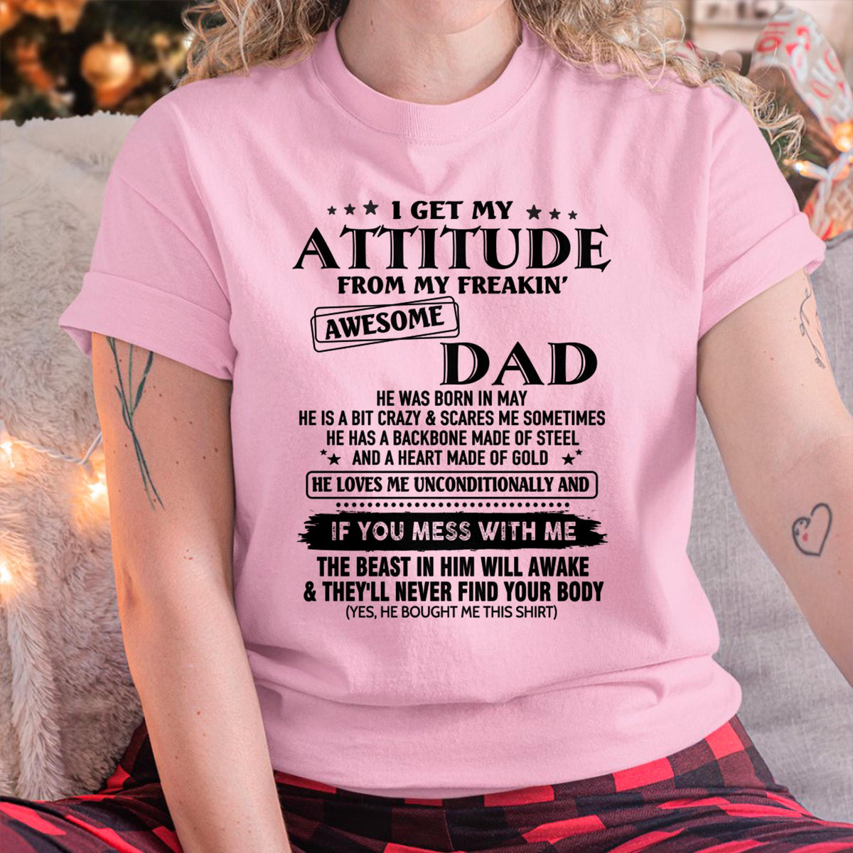 May - Gift For Son and Daughter From Dad - HL05 - (SKU-TDADC-05)